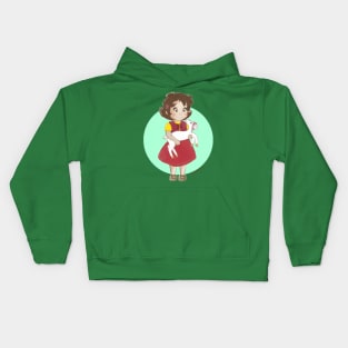 Heidi of the alps Kids Hoodie